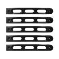 Picture of DV8 Offroad 2007-2018 Jeep JK Black Slot Style Door Handle Inserts - Set Of 5