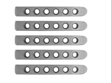 Picture of DV8 Offroad 2007-2018 Jeep JK Aluminum Stick On Door Handle Inserts - Set Of 5