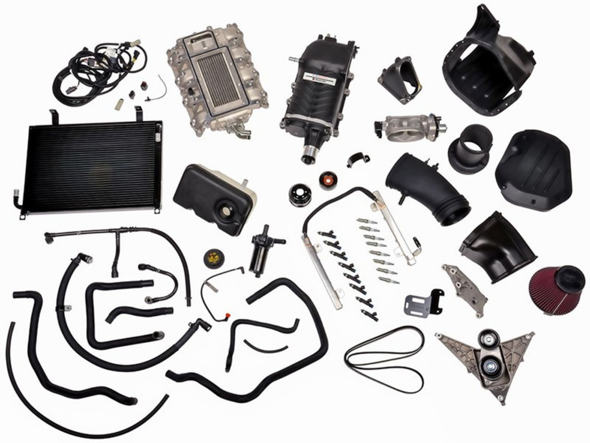 Picture of ROUSH 2015-2017 Ford Mustang 5.0L V8 670HP Phase 1 Calibrated Supercharger Kit