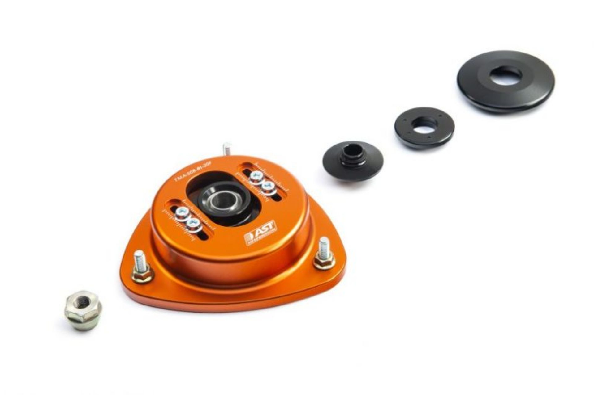 Picture of AST Front Top Mount Subaru Impreza GG/GD (25mm Raised for Additional Stroke)