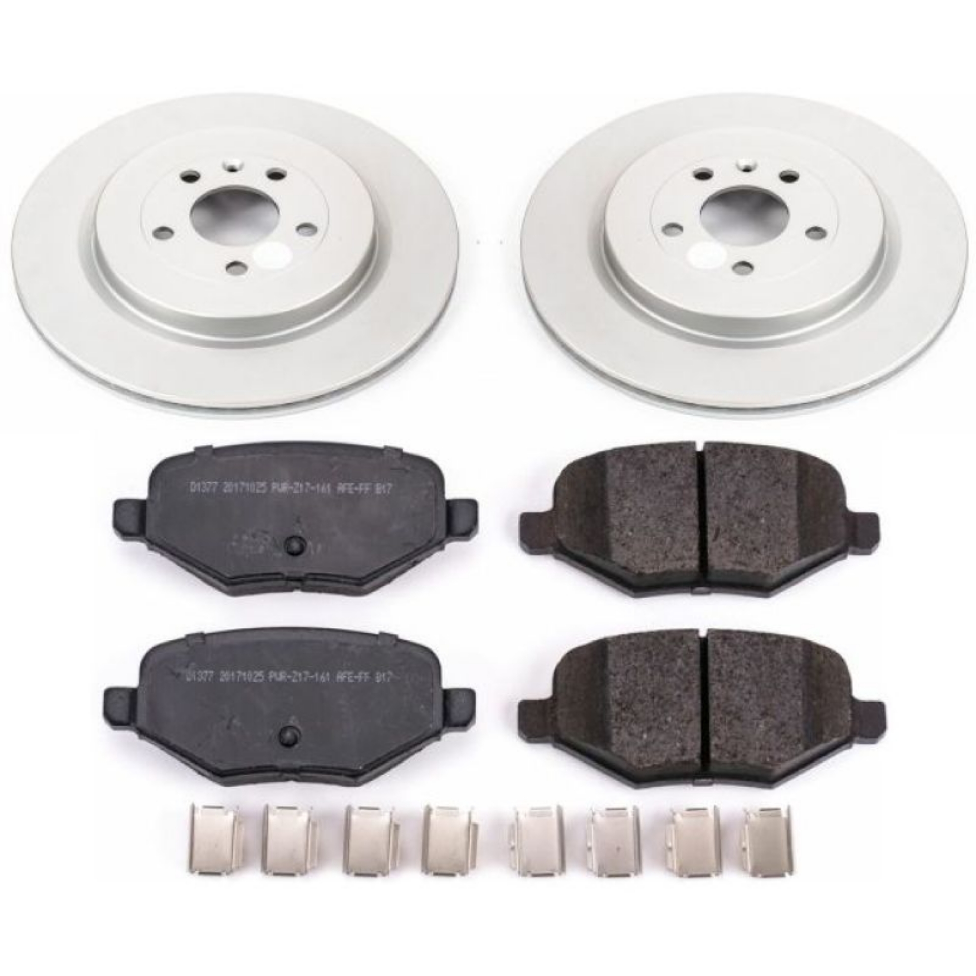 Picture of Power Stop 18-19 Ford Flex Rear Z17 Evolution Geomet Coated Brake Kit