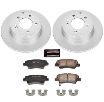 Picture of Power Stop 09-11 Hyundai Azera Rear Z17 Evolution Geomet Coated Brake Kit