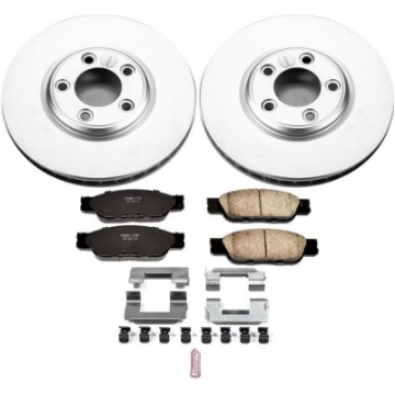 Picture of Power Stop 02-05 Ford Thunderbird Front Z17 Evolution Geomet Coated Brake Kit