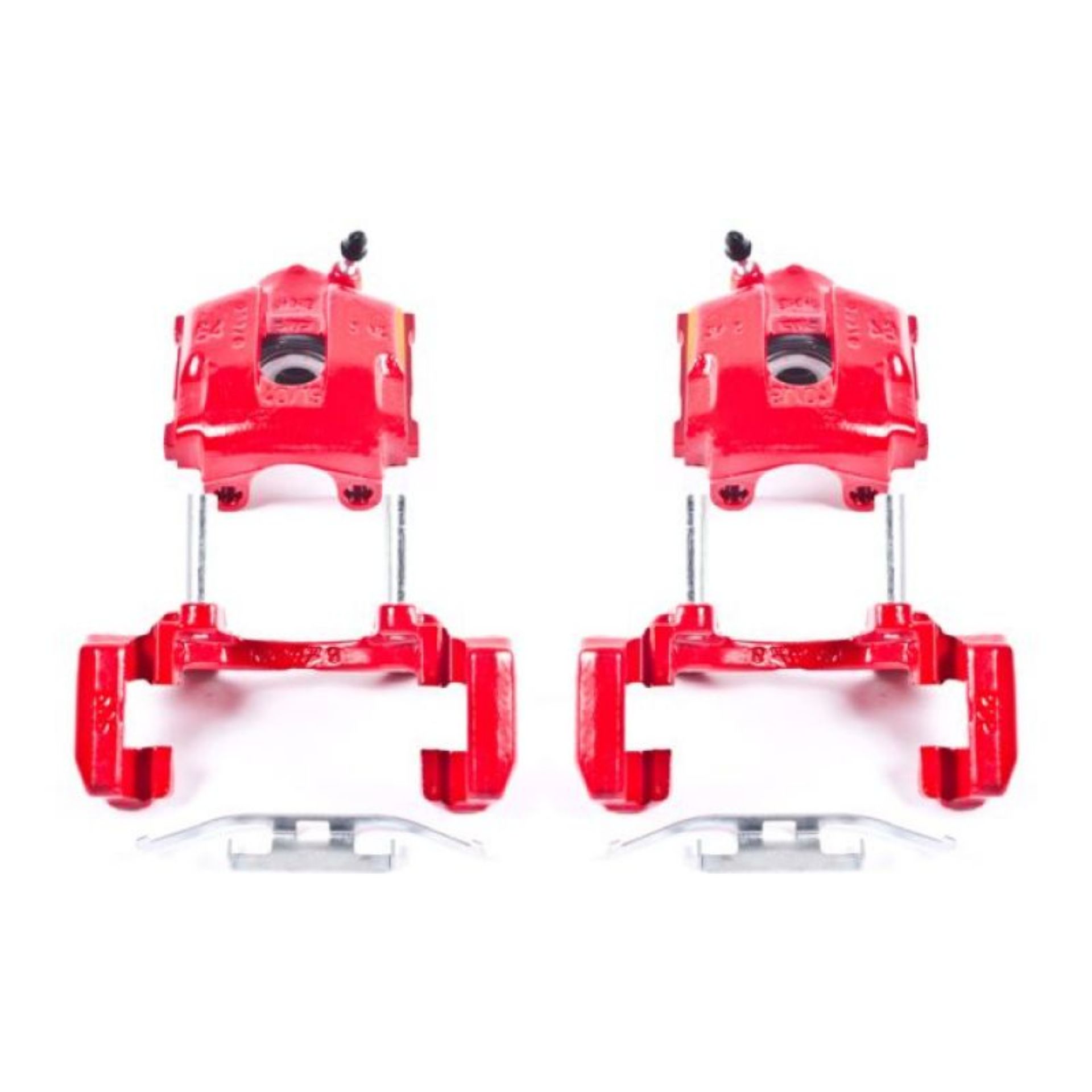 Picture of Power Stop 01-05 BMW 320i Rear Red Calipers w-Brackets - Pair