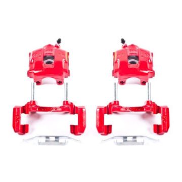 Picture of Power Stop 01-05 BMW 320i Rear Red Calipers w-Brackets - Pair