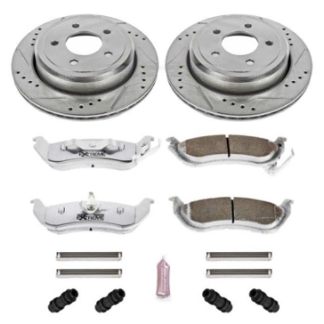 Picture of Power Stop 03-11 Ford Crown Victoria Rear Z26 Street Warrior Brake Kit