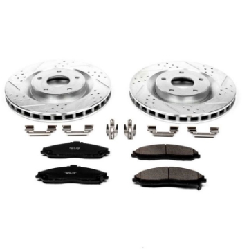 Picture of Power Stop 05-07 Cadillac XLR Front Z23 Evolution Sport Brake Kit