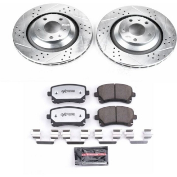 Picture of Power Stop 05-11 Audi A6 Quattro Rear Z26 Street Warrior Brake Kit