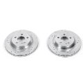 Picture of Power Stop 99-03 Mercedes-Benz CL500 Rear Evolution Drilled & Slotted Rotors - Pair