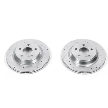 Picture of Power Stop 99-03 Mercedes-Benz CL500 Rear Evolution Drilled & Slotted Rotors - Pair