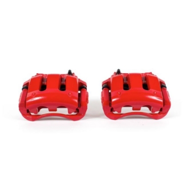 Picture of Power Stop 11-14 Ford Mustang Front Red Calipers w-Brackets - Pair