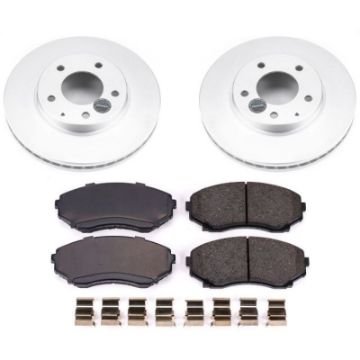 Picture of Power Stop 00-06 Mazda MPV Front Z17 Evolution Geomet Coated Brake Kit