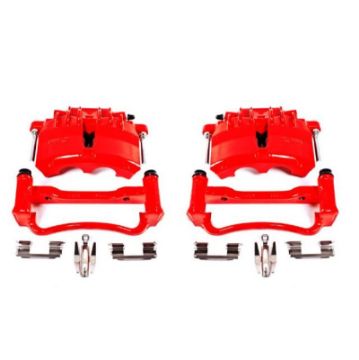 Picture of Power Stop 03-04 Ford Mustang Front Red Calipers w-Brackets - Pair