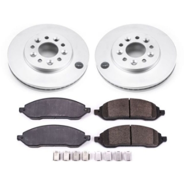 Picture of Power Stop 04-07 Ford Freestar Front Z17 Evolution Geomet Coated Brake Kit
