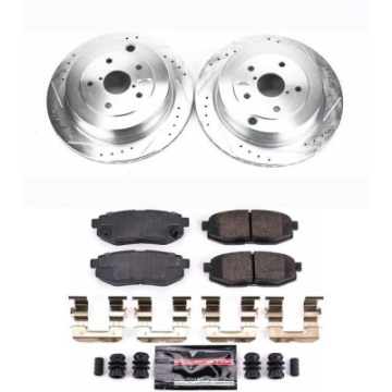 Picture of Power Stop 06-07 Subaru B9 Tribeca Rear Z23 Evolution Sport Brake Kit