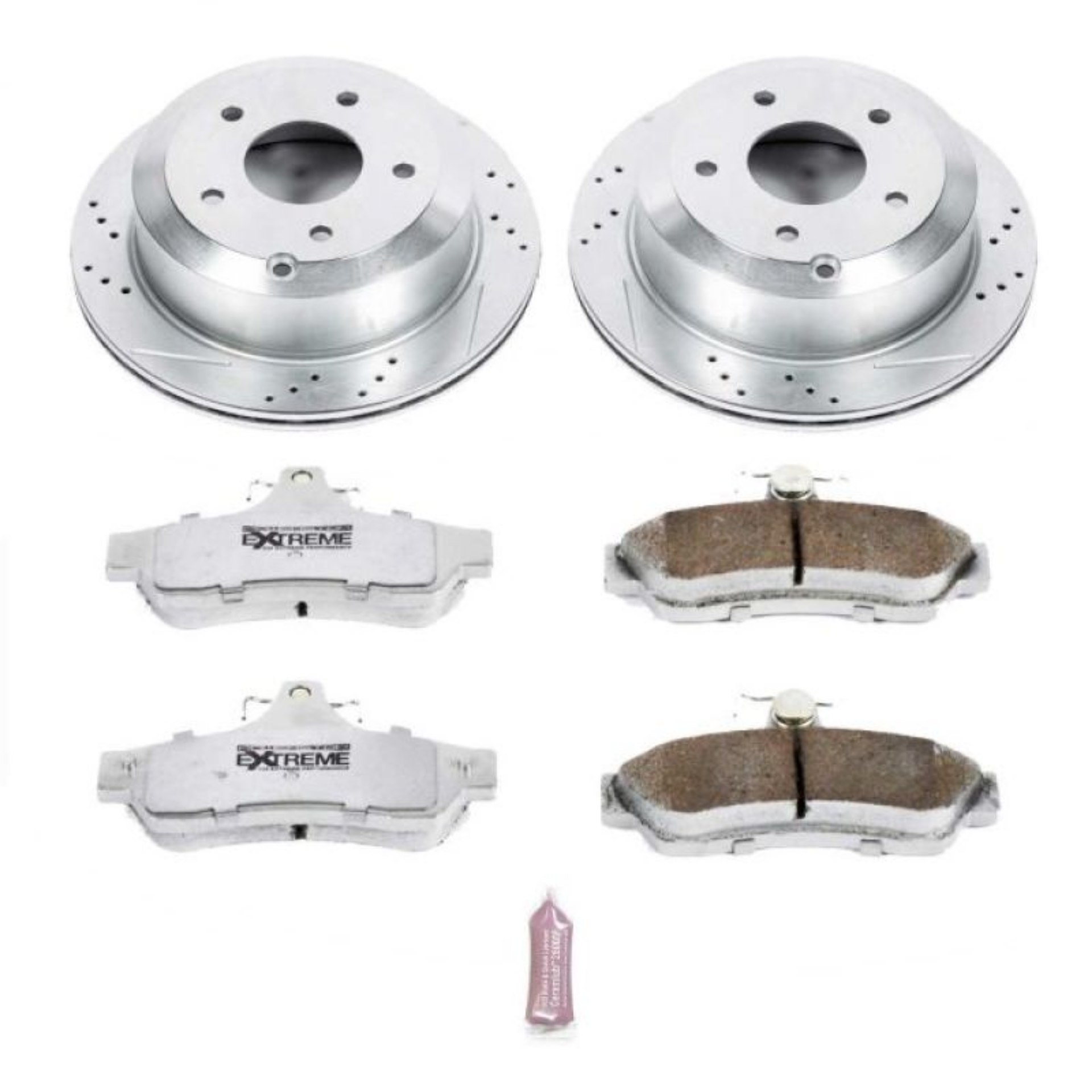 Picture of Power Stop 05-06 Pontiac GTO Rear Z26 Street Warrior Brake Kit