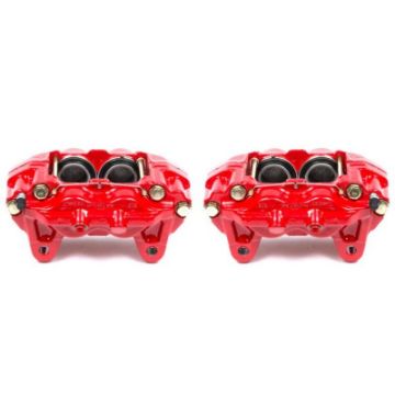 Picture of Power Stop 01-03 Toyota Sequoia Front Red Calipers w-o Brackets - Pair