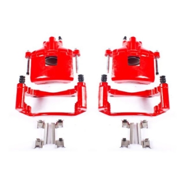 Picture of Power Stop 2004 Pontiac Grand Prix Front Red Calipers w-Brackets - Pair