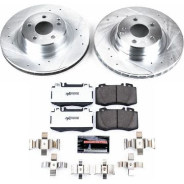 Picture of Power Stop 00-03 Mercedes-Benz CL500 Front Z26 Street Warrior Brake Kit