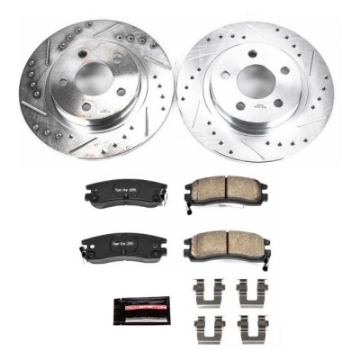 Picture of Power Stop 03-05 Buick Park Avenue Rear Z23 Evolution Sport Brake Kit