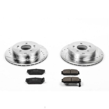 Picture of Power Stop 06-12 Mitsubishi Eclipse Rear Z23 Evolution Sport Brake Kit