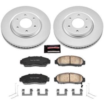 Picture of Power Stop 12-15 Nissan Armada Front Z17 Evolution Geomet Coated Brake Kit