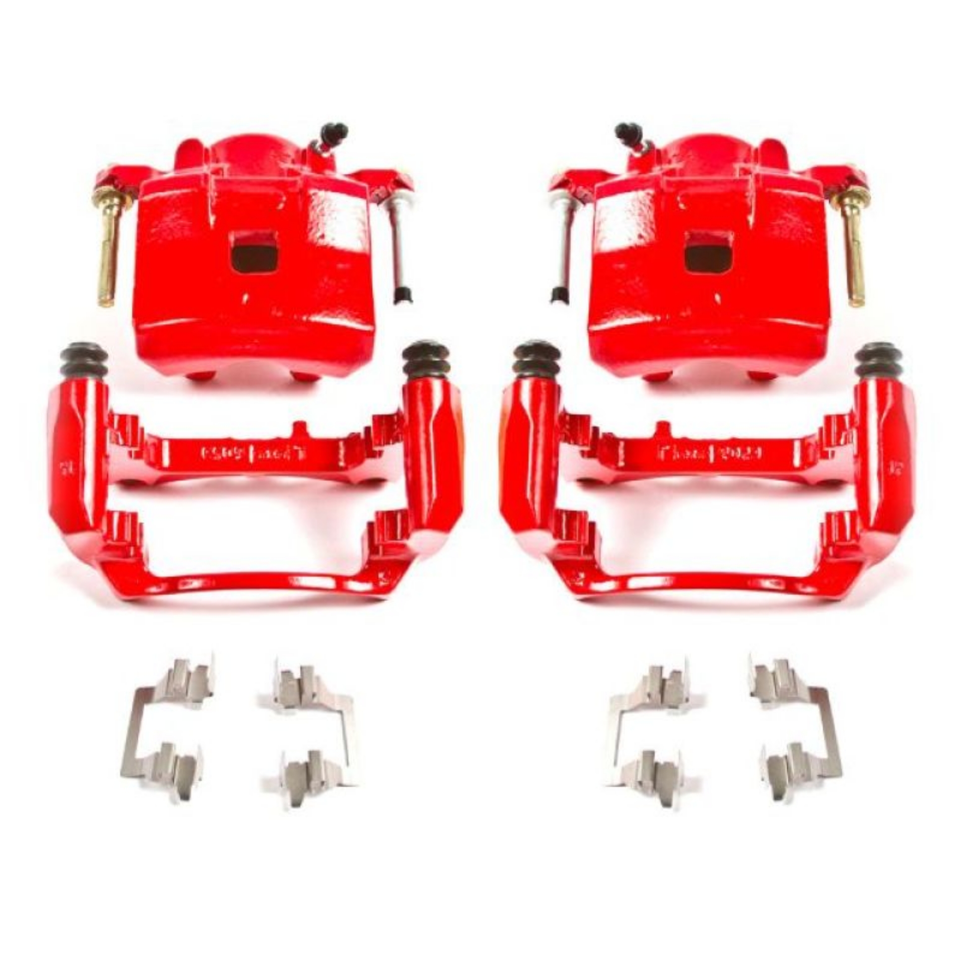 Picture of Power Stop 05-08 Chevrolet Cobalt Front Red Calipers w-Brackets - Pair