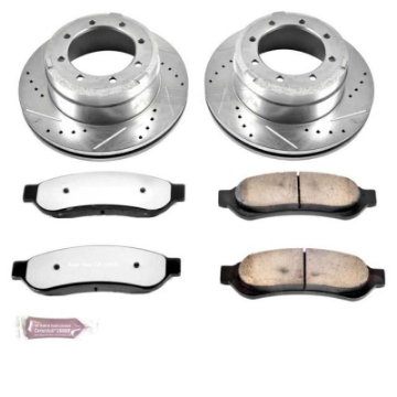 Picture of Power Stop 05-10 Ford F-350 Super Duty Rear Z36 Truck & Tow Brake Kit
