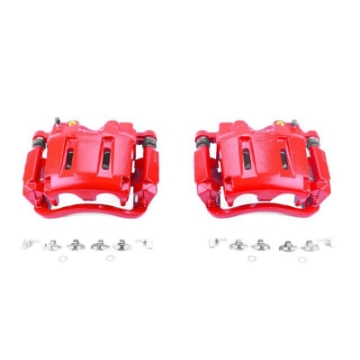 Picture of Power Stop 05-12 Ford F-250 Super Duty Front Red Calipers w-Brackets - Pair
