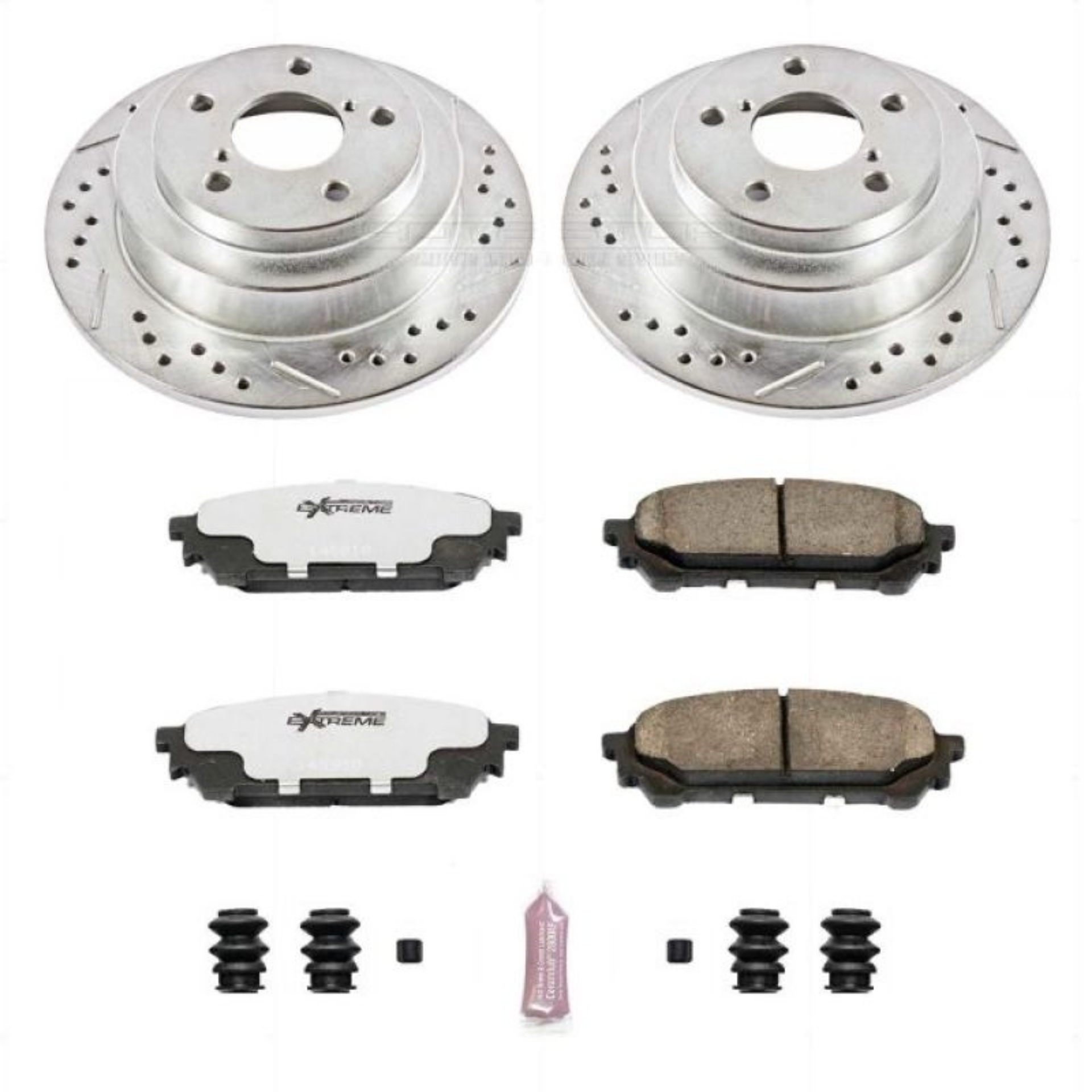 Picture of Power Stop 05-06 Saab 9-2X Rear Z26 Street Warrior Brake Kit