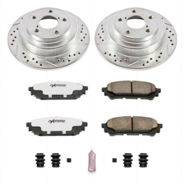 Picture of Power Stop 05-06 Saab 9-2X Rear Z26 Street Warrior Brake Kit