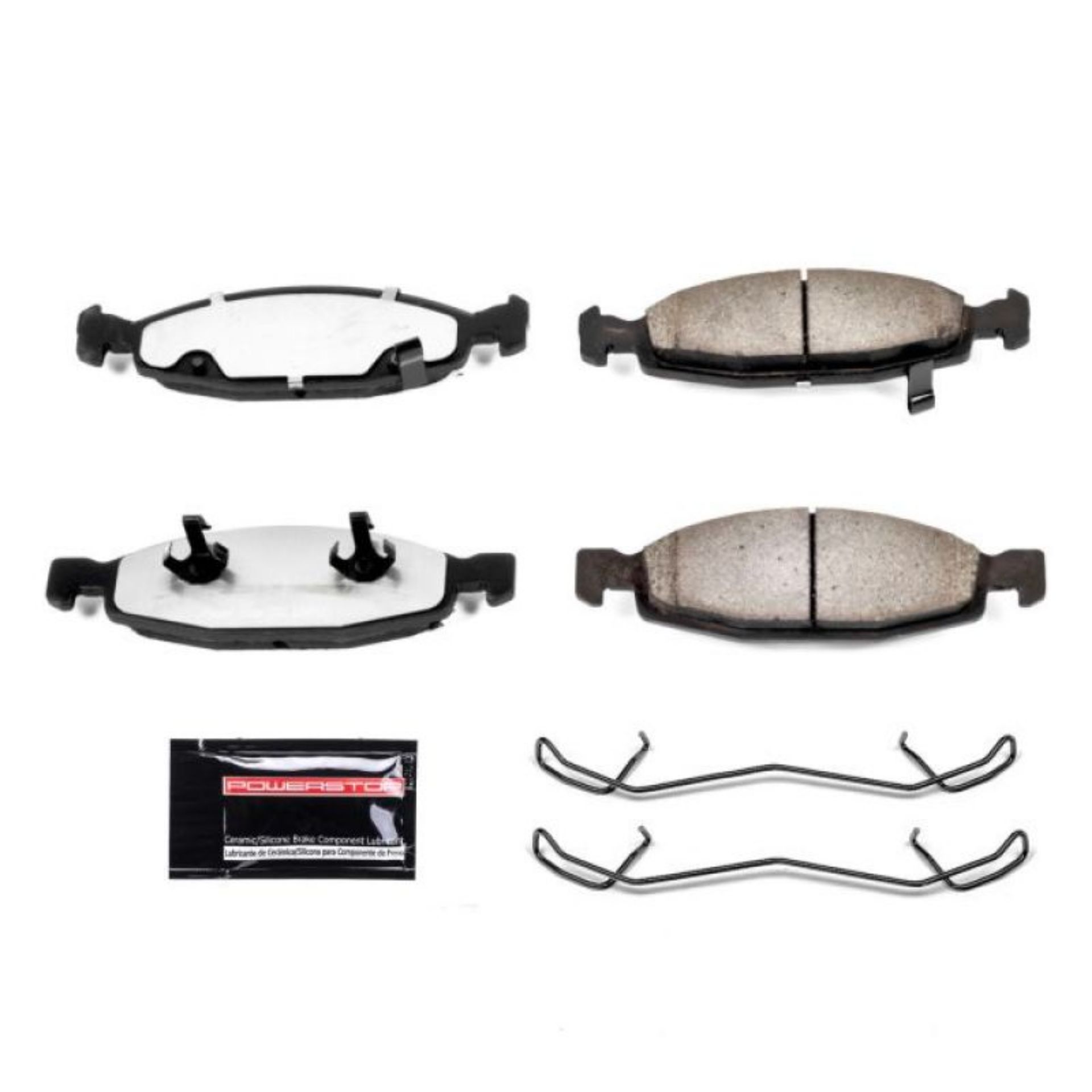 Picture of Power Stop 99-03 Jeep Grand Cherokee Front Z36 Truck & Tow Brake Pads w-Hardware