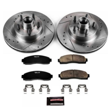 Picture of Power Stop 03-09 Ford Ranger Front Z23 Evolution Sport Brake Kit