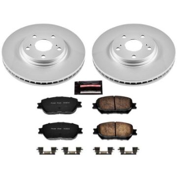 Picture of Power Stop 02-04 Toyota Camry Front Z17 Evolution Geomet Coated Brake Kit