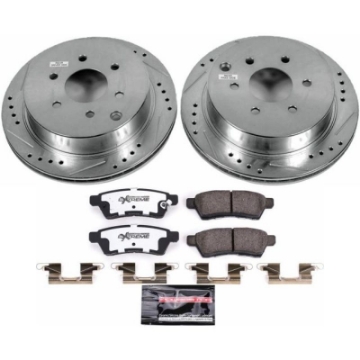 Picture of Power Stop 05-18 Nissan Frontier Rear Z36 Truck & Tow Brake Kit