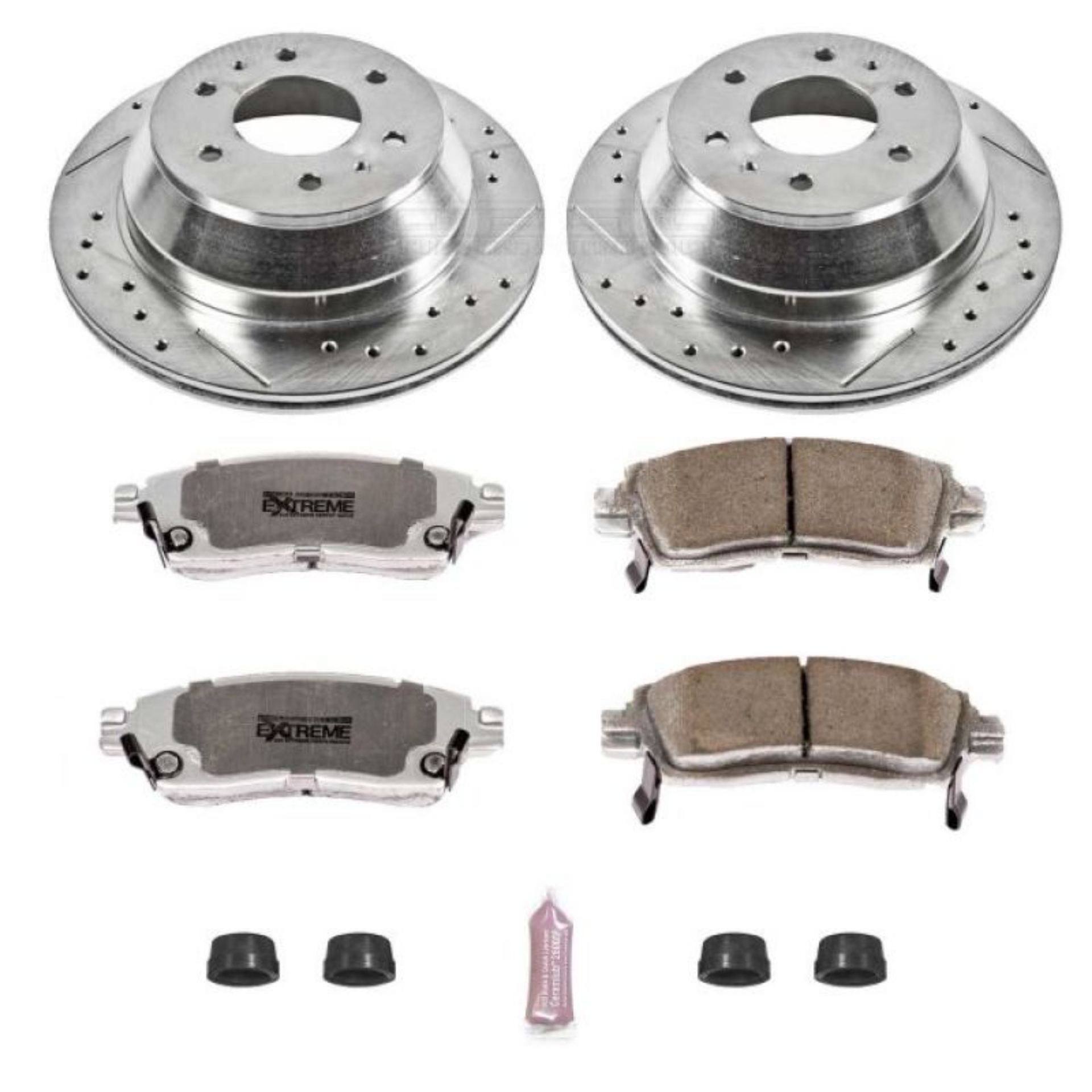 Picture of Power Stop 04-07 Buick Rainier Rear Z26 Street Warrior Brake Kit