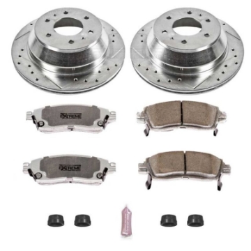 Picture of Power Stop 04-07 Buick Rainier Rear Z26 Street Warrior Brake Kit