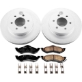 Picture of Power Stop 1999 Dodge Dakota Front Z17 Evolution Geomet Coated Brake Kit