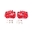 Picture of Power Stop 03-08 Honda Pilot Front Red Calipers w-Brackets - Pair