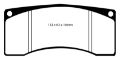 Picture of EBC Ford Saleen Mustang Alcon front calipers Bluestuff Front Brake Pads