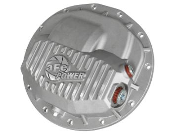 Picture of aFe Power Street Series Front Differential Cover Raw w/ Machined Fins 13-18 RAM V8 5.7/6.4L