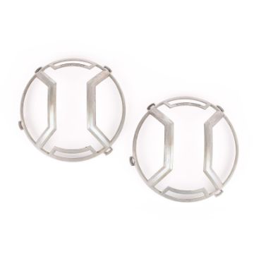 Picture of Rugged Ridge 07-18 Jeep Wrangler JK/JKU Raw Elite Headlight Euro Guards
