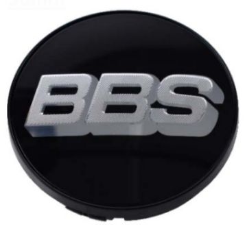 Picture of BBS Center Cap 56mm Black/Silver