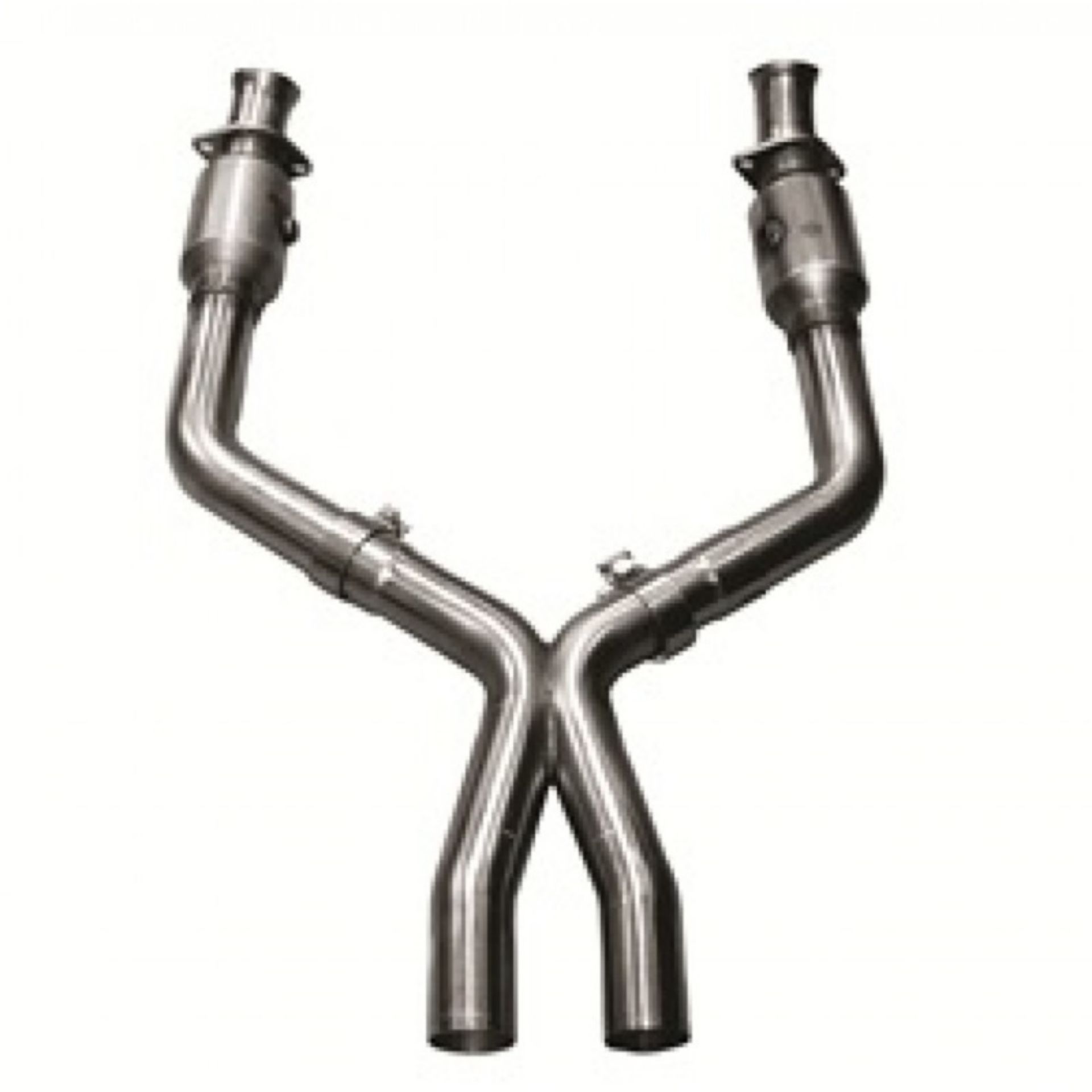 Picture of Kooks 05-10 Ford Mustang GT 4-6L 3V Auto-Manual 3in x 2 1-2in OEM Cat X Pipe Kooks HDR Req