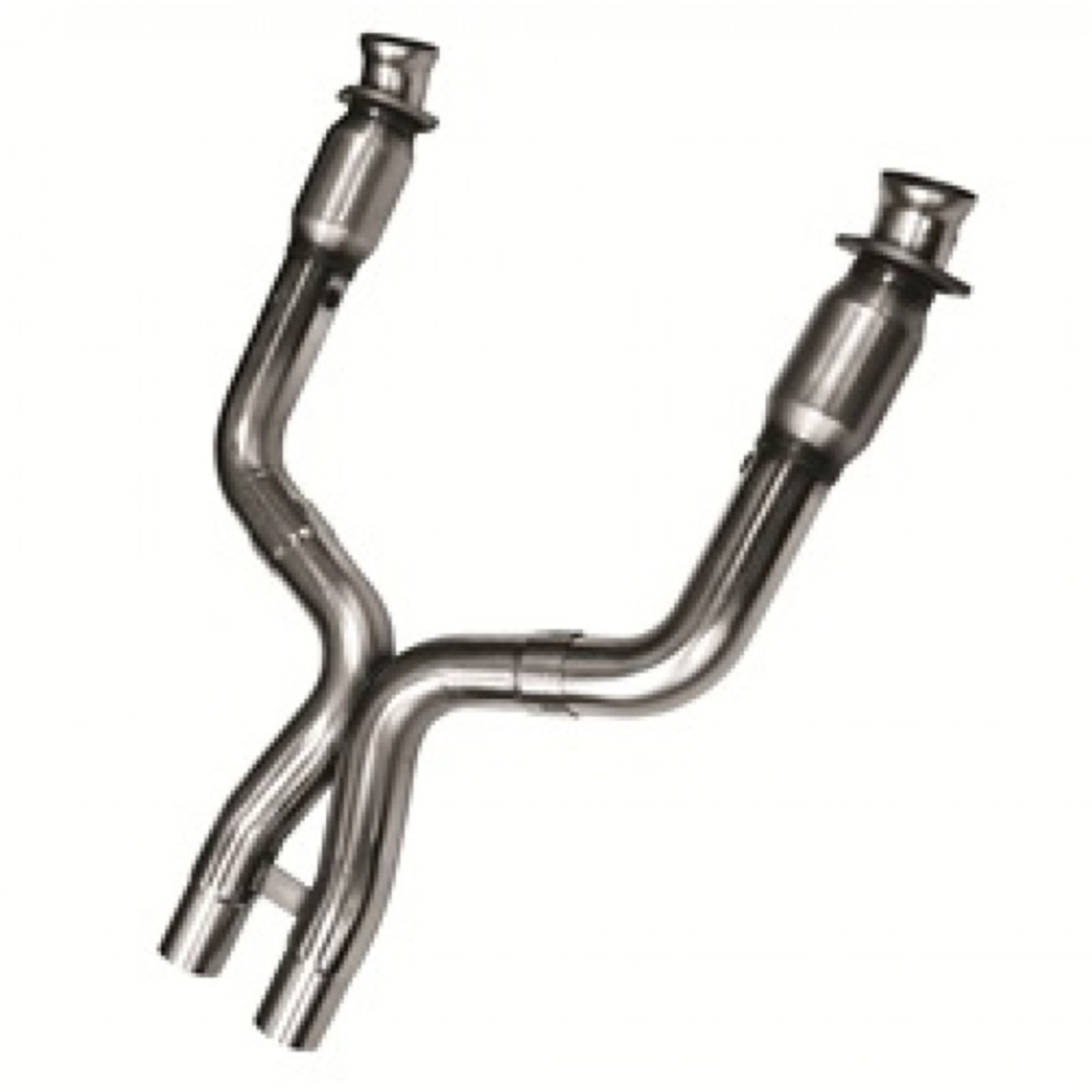 Picture of Kooks 11-14 Ford Shelby GT500 5-4L - 5-8L 4V 3in x 2 3-4in OEM Cat SS X-Pipe Kooks HDR Req