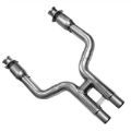 Picture of Kooks 11-14 Ford Shelby GT500 5-4L - 5-8L 4V 3in x 2 3-4in OEM Cat SS H-Pipe Kooks HDR Req