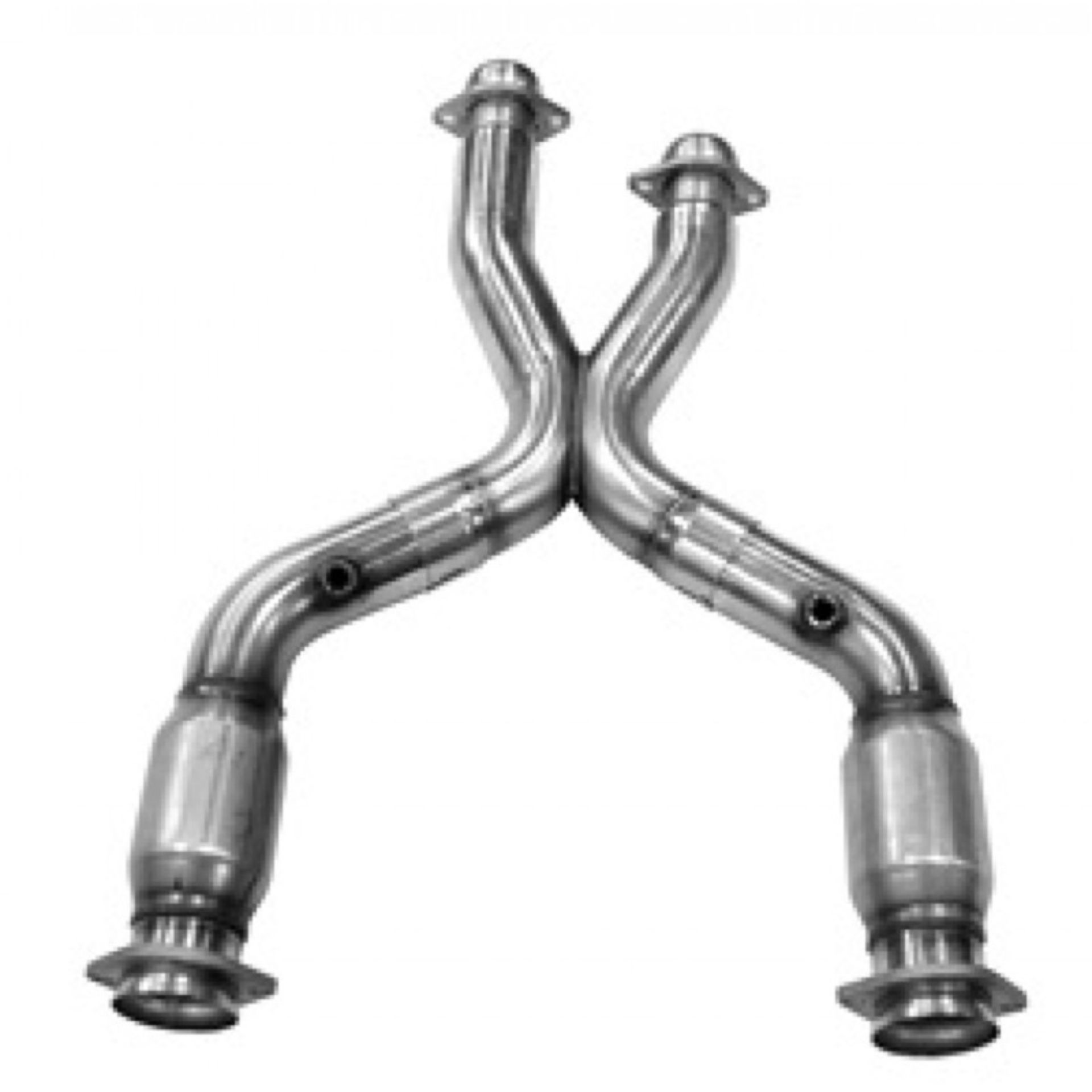 Picture of Kooks 99-04 Ford Mustang GT - Cobra 3in In x 2 1-2in OEM Out Cat SS X Pipe Kooks HDR Req
