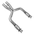 Picture of Kooks 07-10 Ford Shelby GT-500 5-4L 4V 3in x 2 1-2in OEM Cat SS X-Pipe Kooks HDR Req