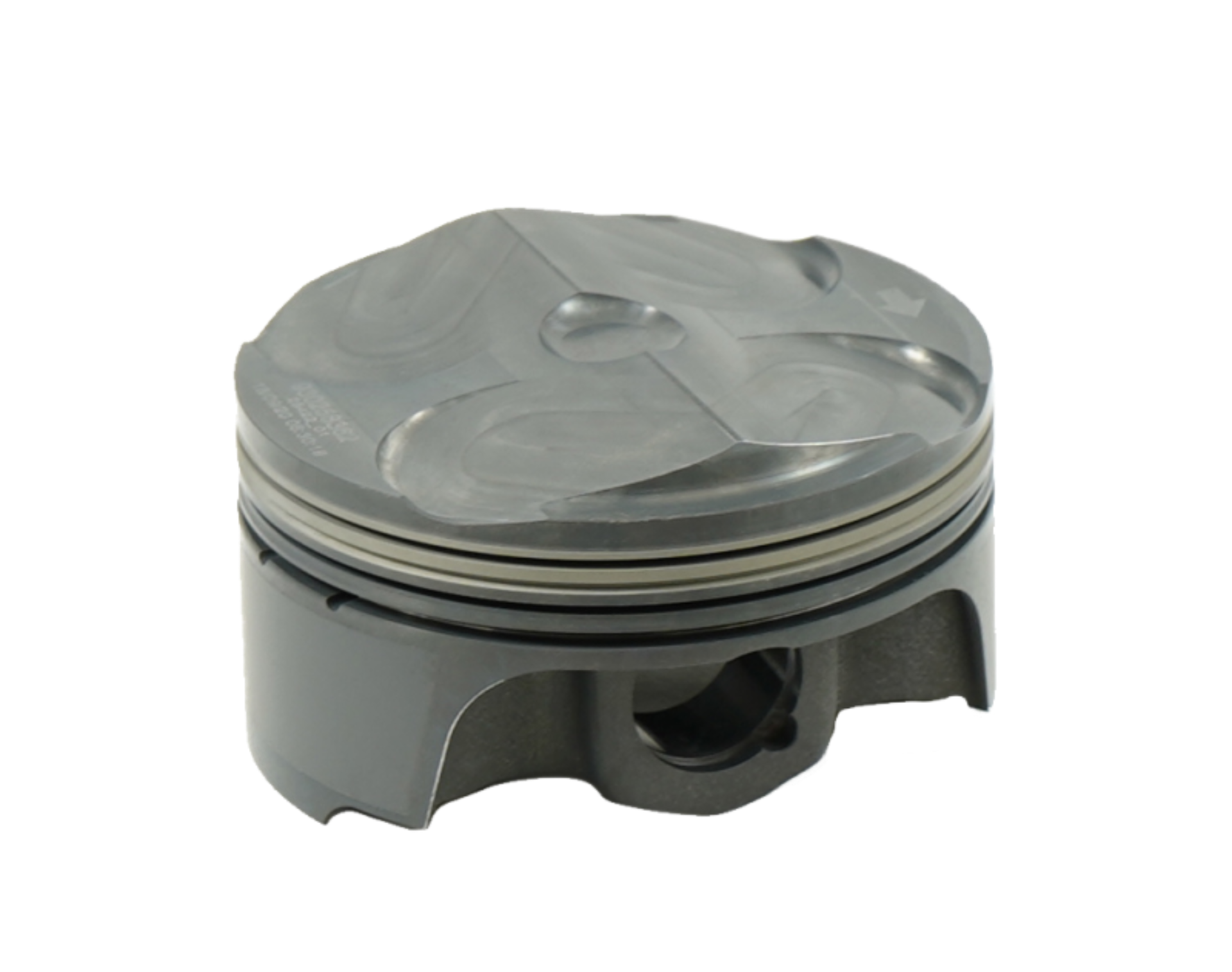 Picture of Mahle MS Single Piston Gen 3 Coyote 5-0L 3-662in Bore 3-65in Stroke 5-933in Rod -866 Pin 8-4cc 12 CR