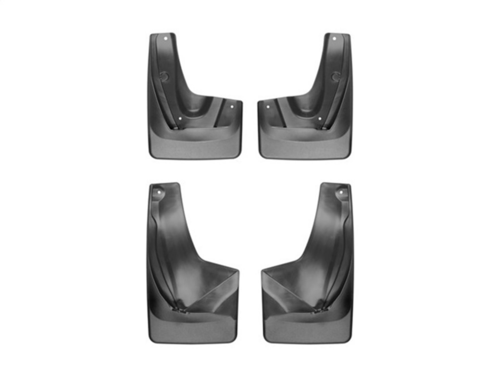 Picture of WeatherTech 2017+ Honda CR-V No Drill Mudflaps - Black